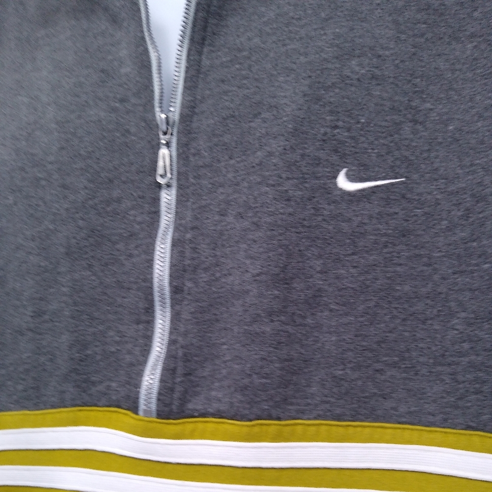 Vintage 90's Y2K Nike 1/4 Zip Sweatshirt XXL - Picture 3 of 6